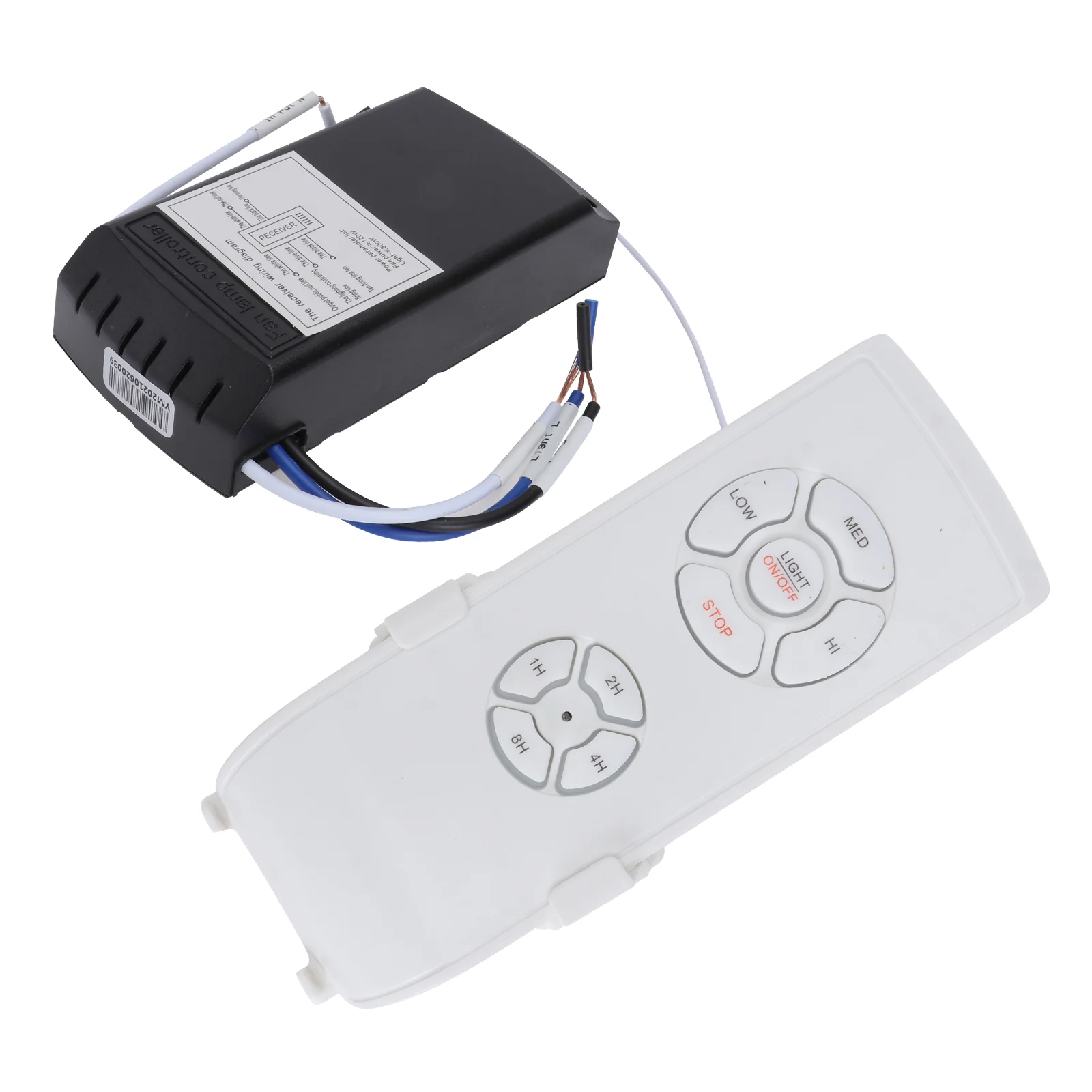 

Ceiling Fan Controller 90- 265V Universal Wireless Controller Timing Switch Controller Replacement for Ceiling Fan Lamp