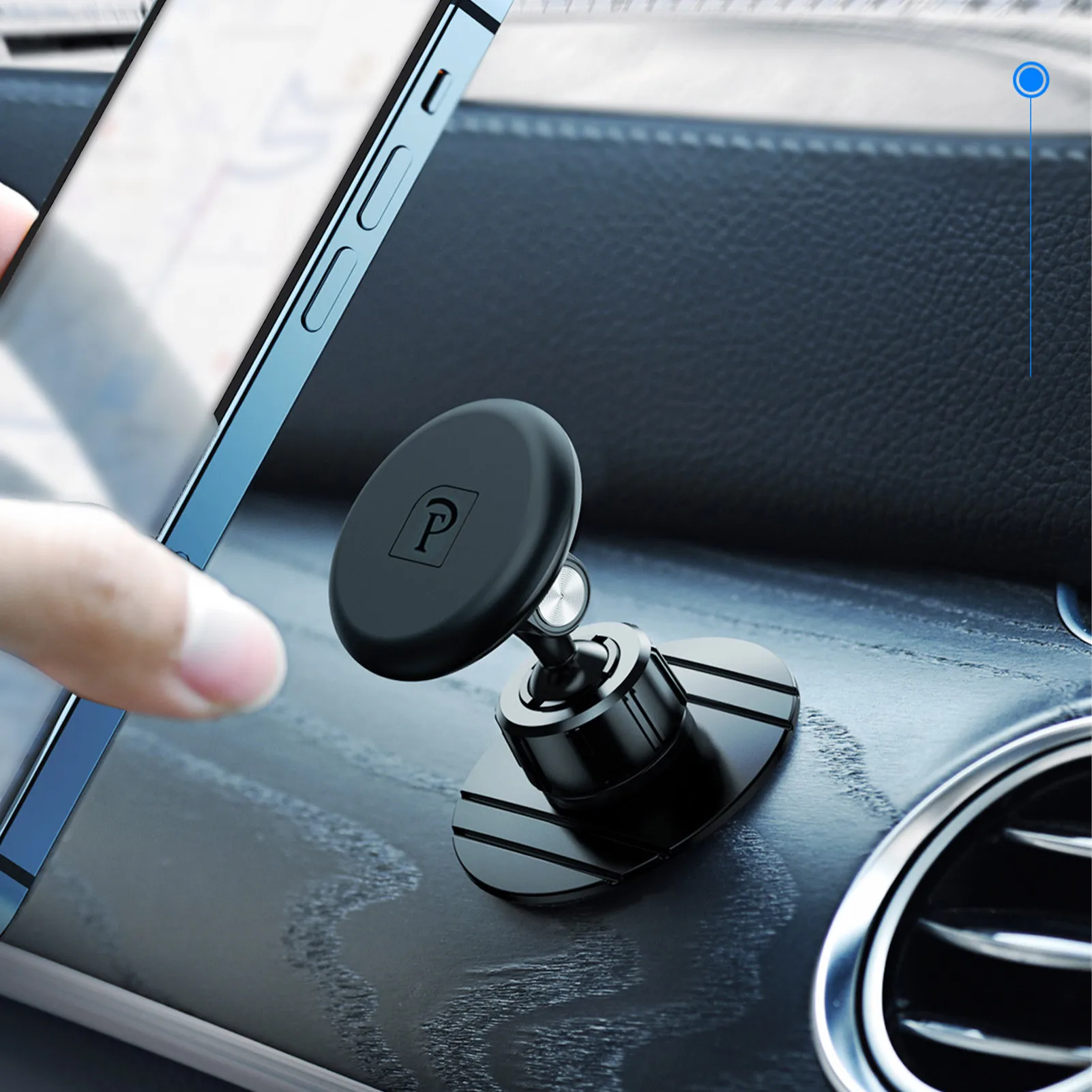 

Магнитное автомобильное крепление, автомобильный держатель сотового телефона, держатель сотового телефона на вентиляционное отверстие дл...