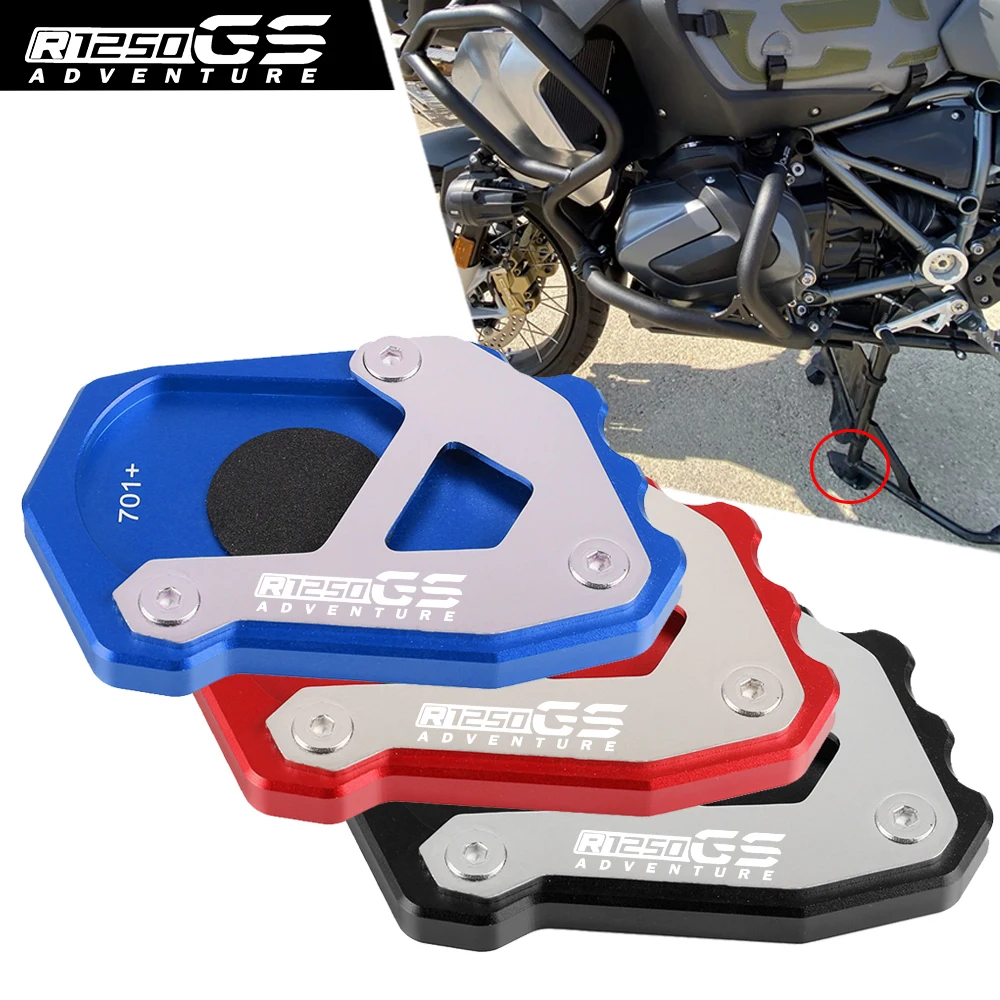 

For BMW R1250GS ADVENTURE R1250 GS Adv 2019-2023 2022 2021 2020 Motorcycle Side Stand Enlarger Sled Sidestand Kickstand Foot Pad