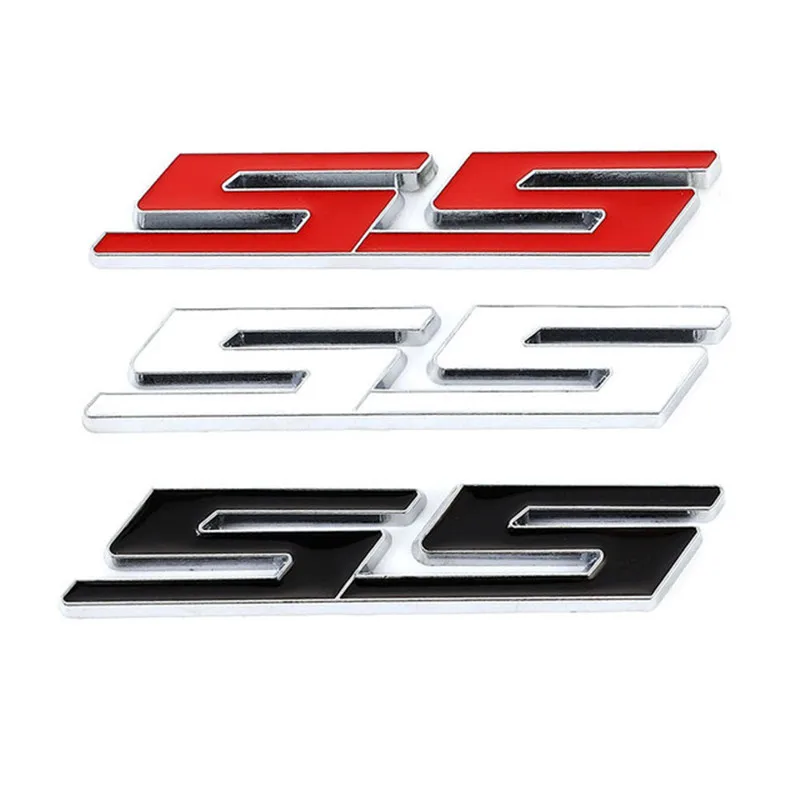 

3D Car Sticker Front Hood Grill Emblem Grille Badge for Chevrolet SS Sport Cruze Camaro Captiva Aveo Lacetti Rear Trunk stickers