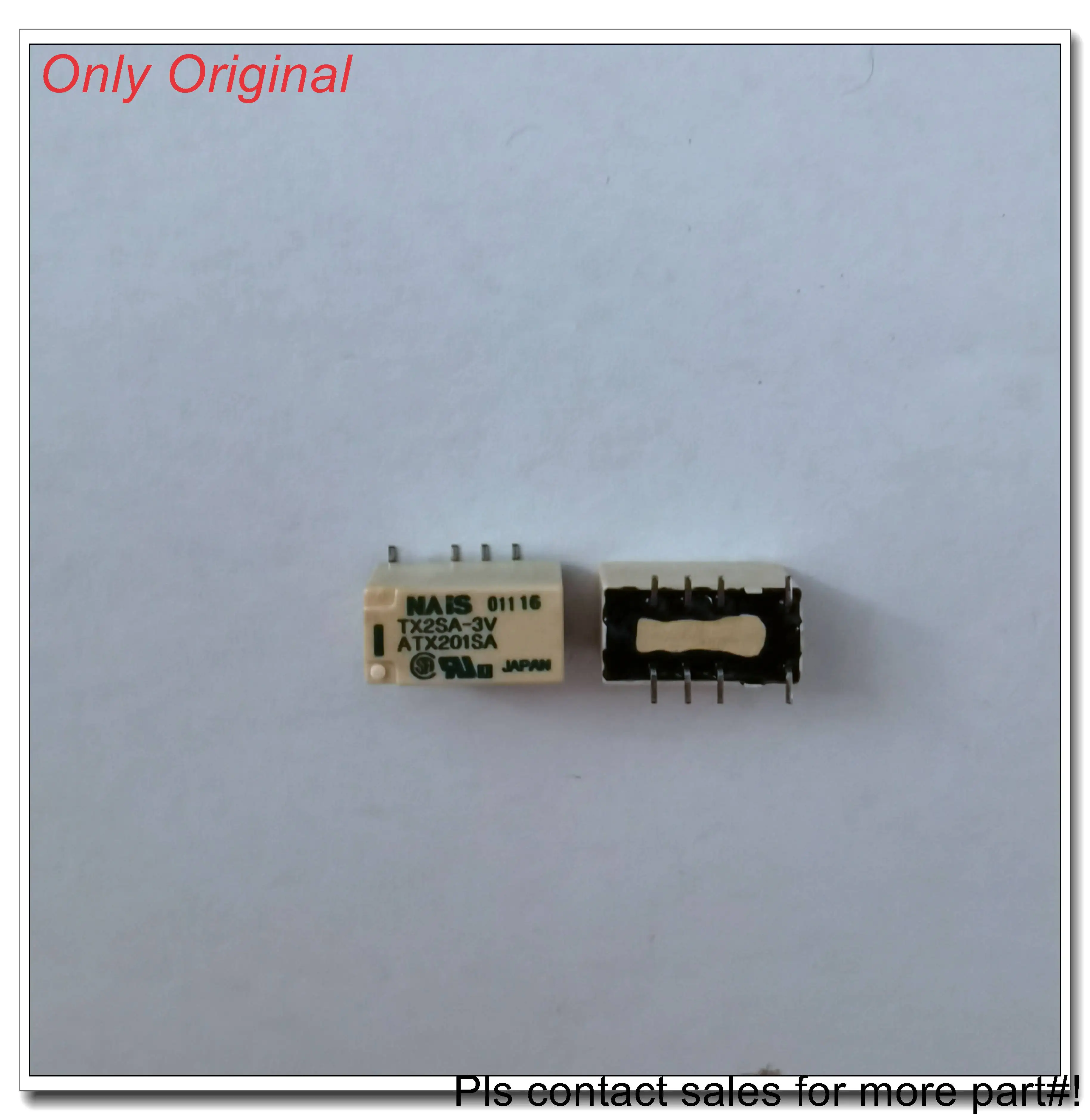 

10pcs/lot TX2SA-3V ATX201SA SMD8 Relay, 40pcs per tube, original in stock