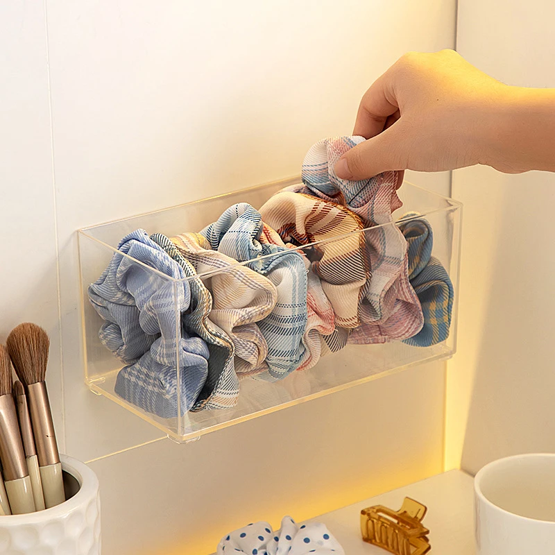 Многофункциональная настенная коробка для хранения аксессуаров волос