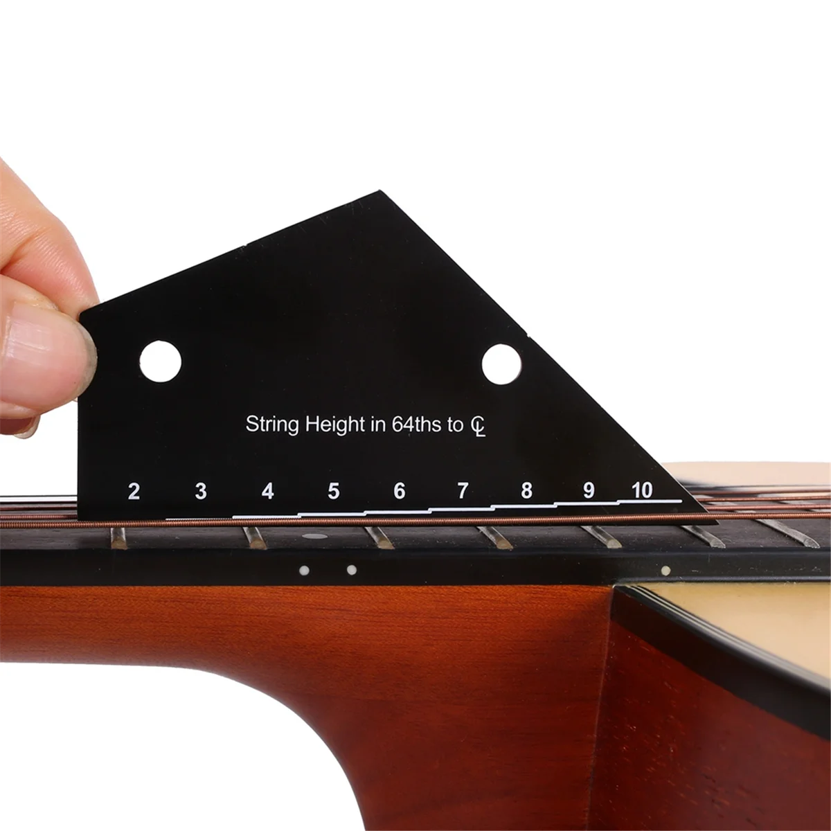 Инструмент для выравнивания ладов гитара бас-гитара гриф измерительная линейка