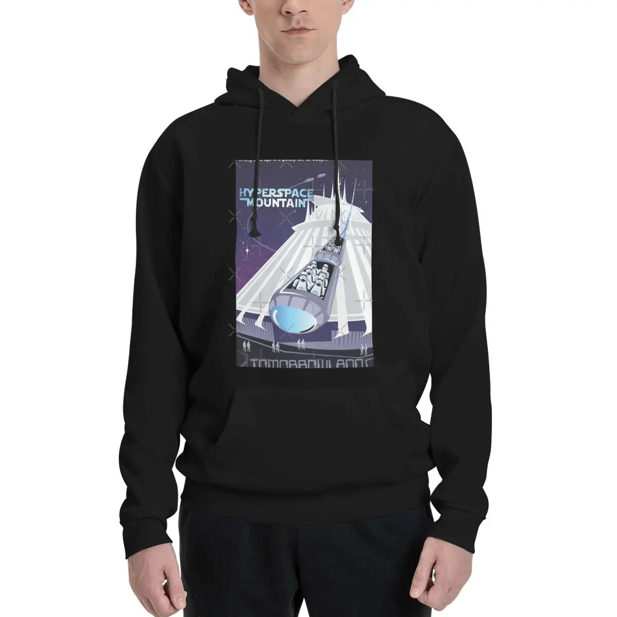 Hyperspace Mountain Полиэстер Толстовка Мужская