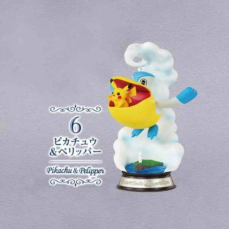 Оригинальная коллекция Pokemon Swing Vignette 3 фигурка Пикачу Гренандзя креативная
