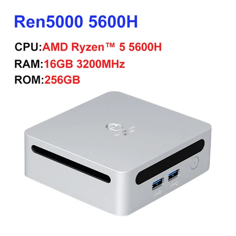 Ryzen 5 5600h mini pc - купить недорого | AliExpress