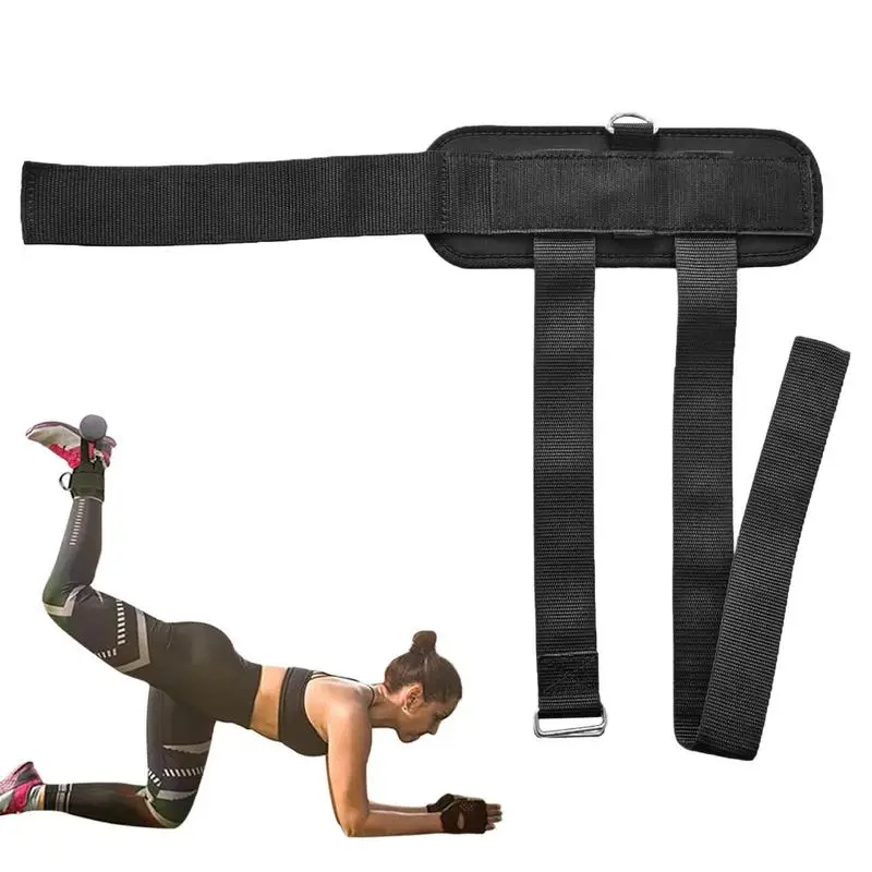 

Leg Strap For Cable Machine Adjustable Comfort Ankle Cable Attachments Gym Ankle Cuff Glute Ankle Strap For Booty Hip Abductors