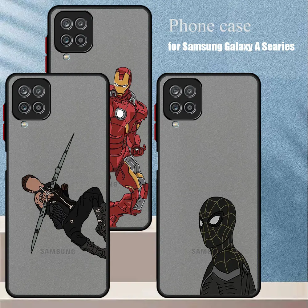 Чехол для Samsung Galaxy A13 A33 A53 A73 A51 A31 A71 A12 A22 5G A11 A52 A23 4G A41 A21s A32 A72 Marvel Мстители герой -