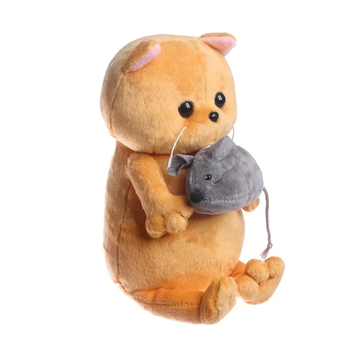 Фото Мягкая игрушка «Кот с мышкой», Milo toys №2