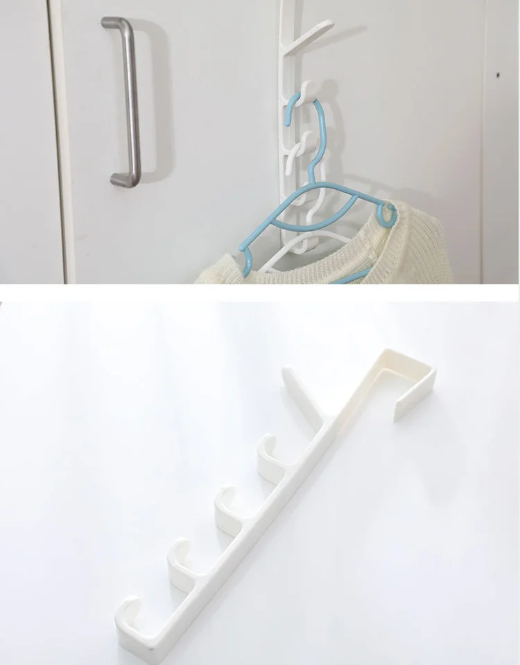 

Hook behind the door hanger hanger hook on the door cabinet nail-free traceless hook wall hanging clothes coat hook storage