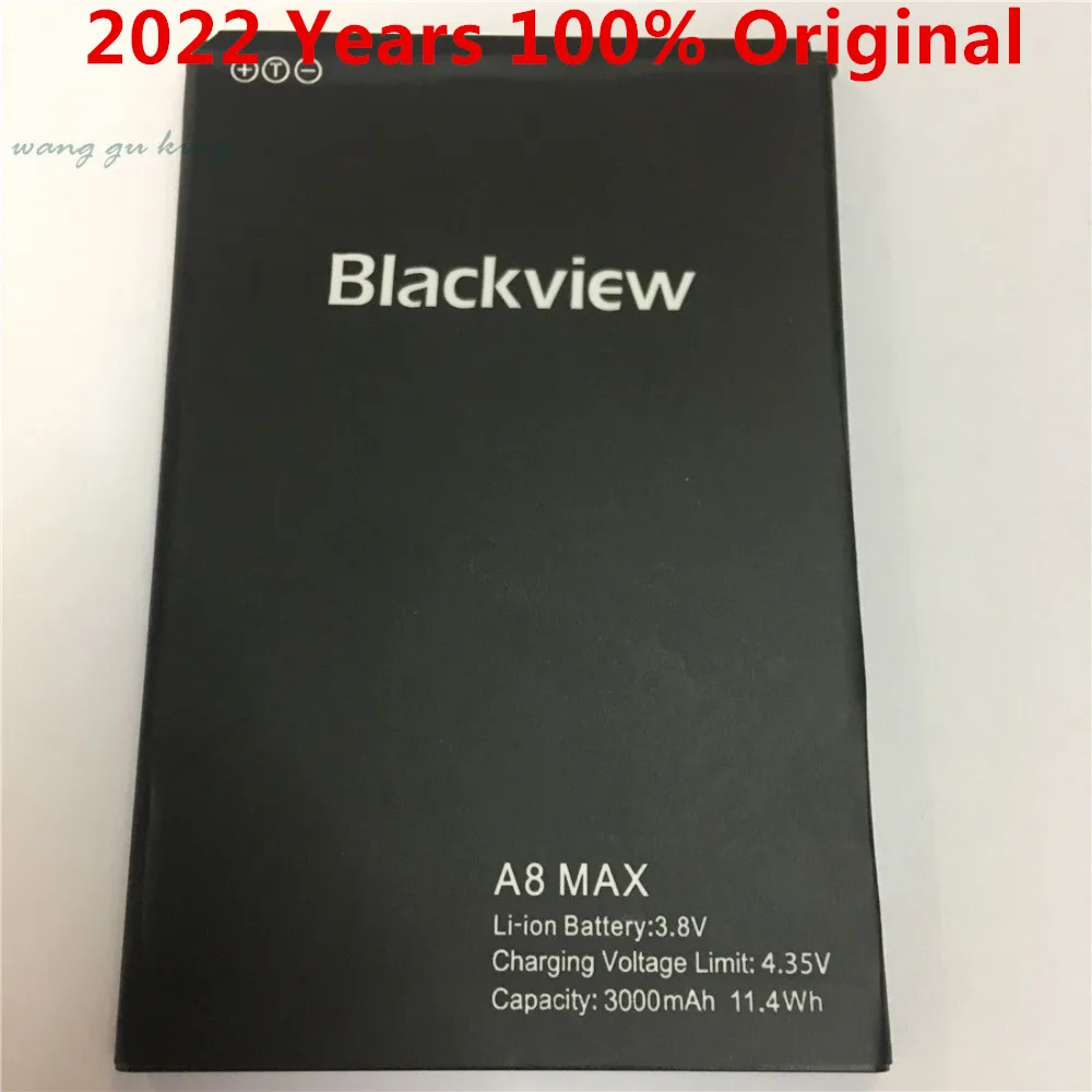 

New Original Blackview A8 Max 3000mAh Li-ion Backup Battery Backup Replacement Accessory Accumulators For Blackview A8 Max