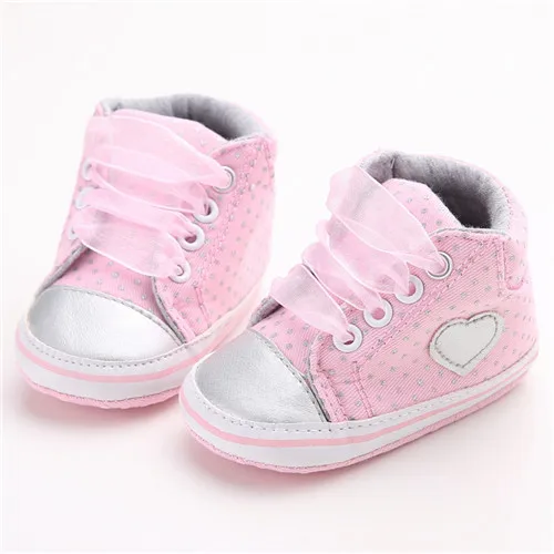 

Newborn Baby Girls Shoes Cotton Infant Prewalker Toddler Girls Kid Bowknot Soft Sole Anti-Slip Crib Bebe First Walkers 0-18M