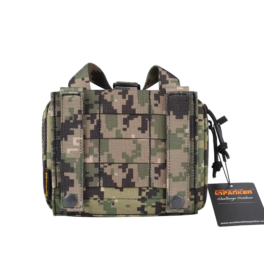 Фото Тактическая сумка Molle, многофункциональная сумка, модульный органайзер EDC, сумка для инструментов, уличный охотничий карман №5