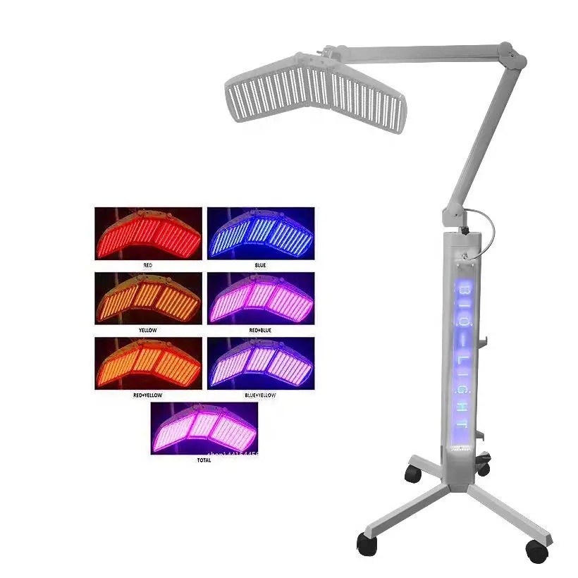 

7 Color PDT LED Light Beauty Photodynamic Lamp Acne Treatment Skin Rejuvenation Machine Therapy Facial Skin Care Beauty Tools