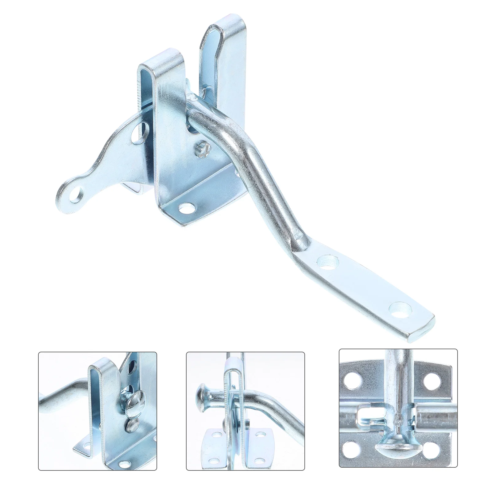 

1 Pc Gate Locks Anti-Theft Buckle Cabinet Lock Self Locking Lever Door Lock Home Security Door Lock