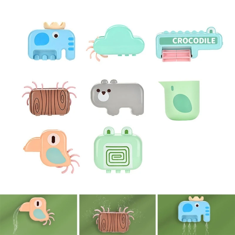 

8 шт./набор, Детские игрушечные колесики на присоске