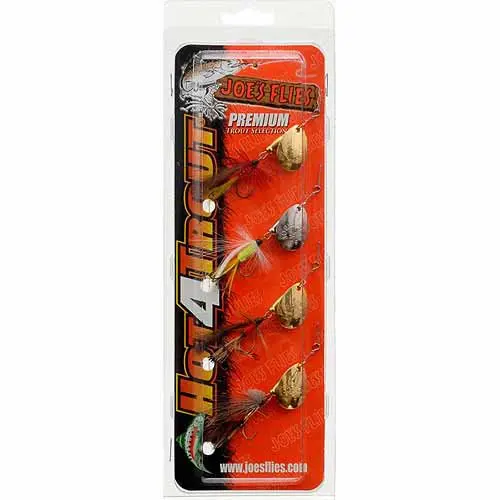 

Flies Inline Spinner Poacher-Pak, 4-Pack