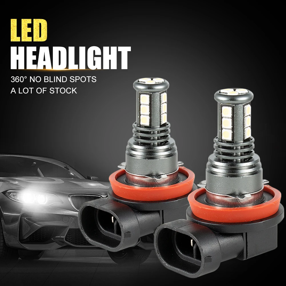 

Car Headlight H4 H7 H11 H16 9005 9006 LED Bulb 15-3030-SMD Car Fog Lamp 7000LM 6500K White IP67 Waterproof Headlamp Accessories