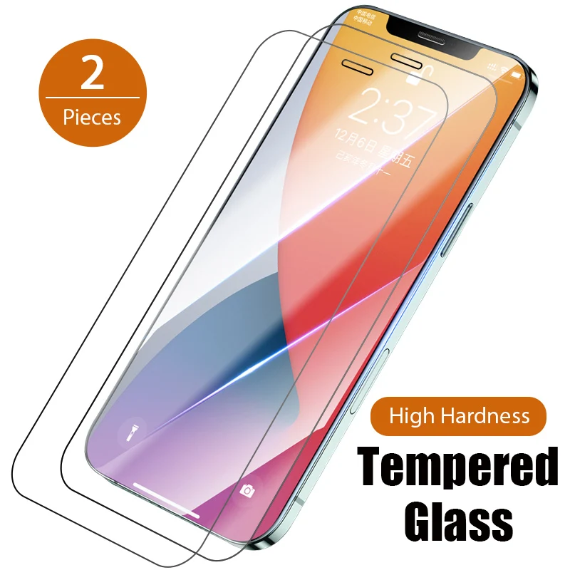 2PCS Tempered Glass for iPhone 2