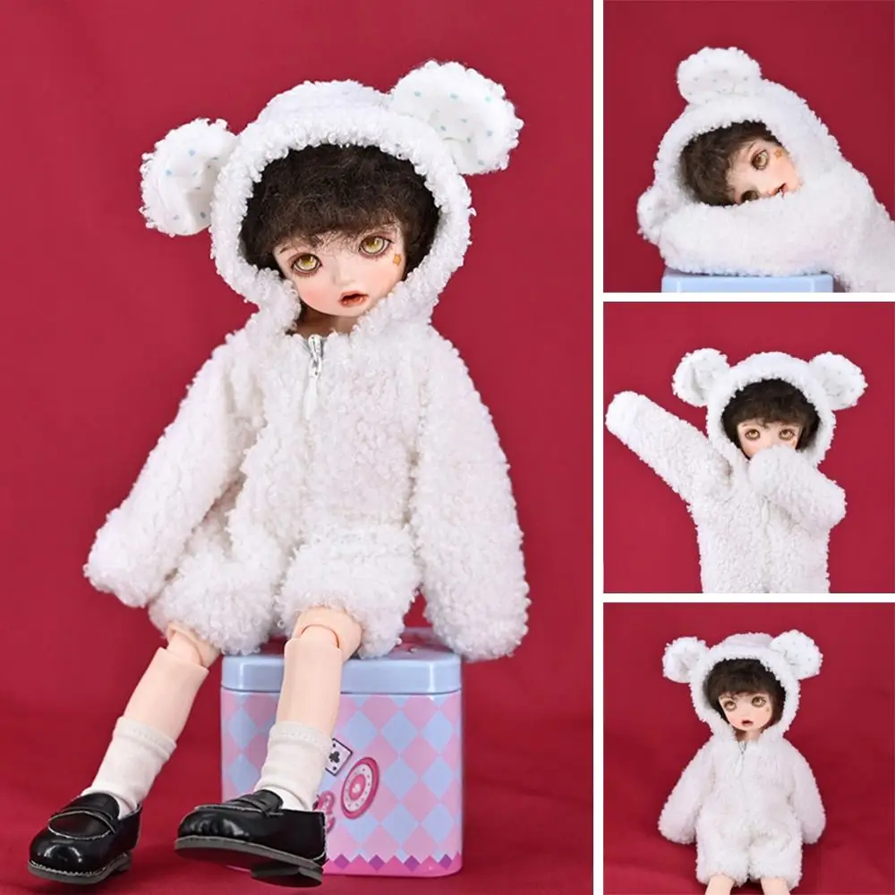 

Модные толстовки ручной работы для куклы, свитшот, шерстяные наряды, модная одежда, пальто, топ, детская игрушка 1/6, аксессуары для куклы BJD