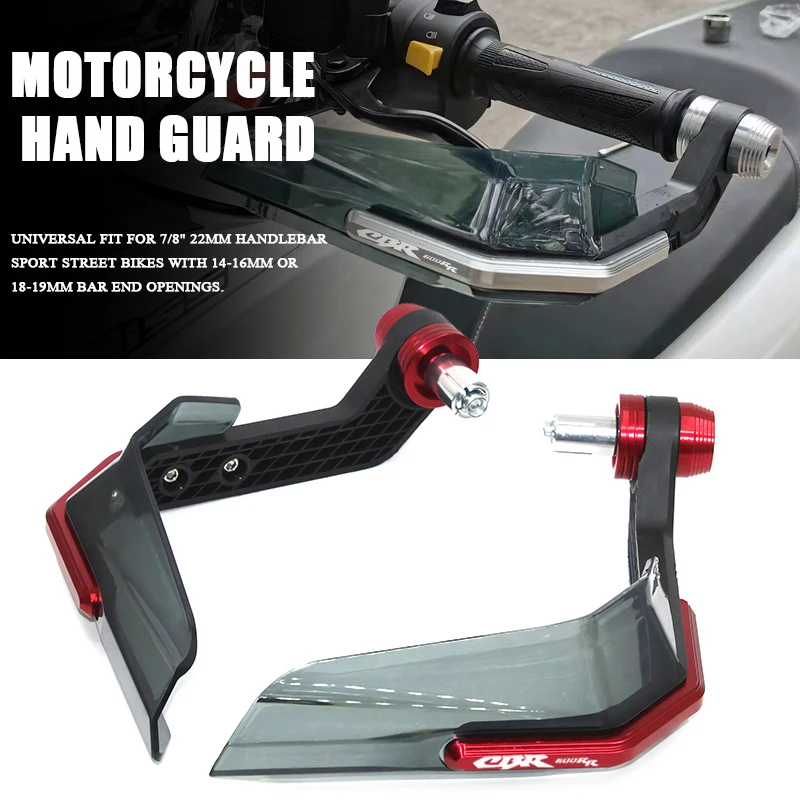 

For Honda CBR 600 RR CBR 600RR CBR600rr Motorcycle Handlebar Grips Guard Brake Clutch Levers Handle Bar Protector Windproof