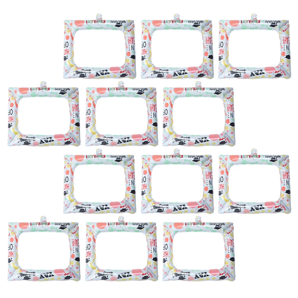 

12pcs Graduation Photo Taking Props Frame Photo Tools Graduation Props