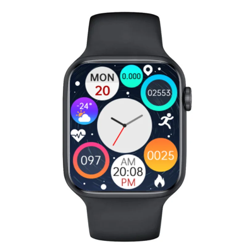 

Смарт-часы IWO P7 Max Series 7 для мужчин и женщин, Смарт-часы для фитнеса, NFC, контроль доступа, беспроводной зарядный циферблат, звонки на заказ