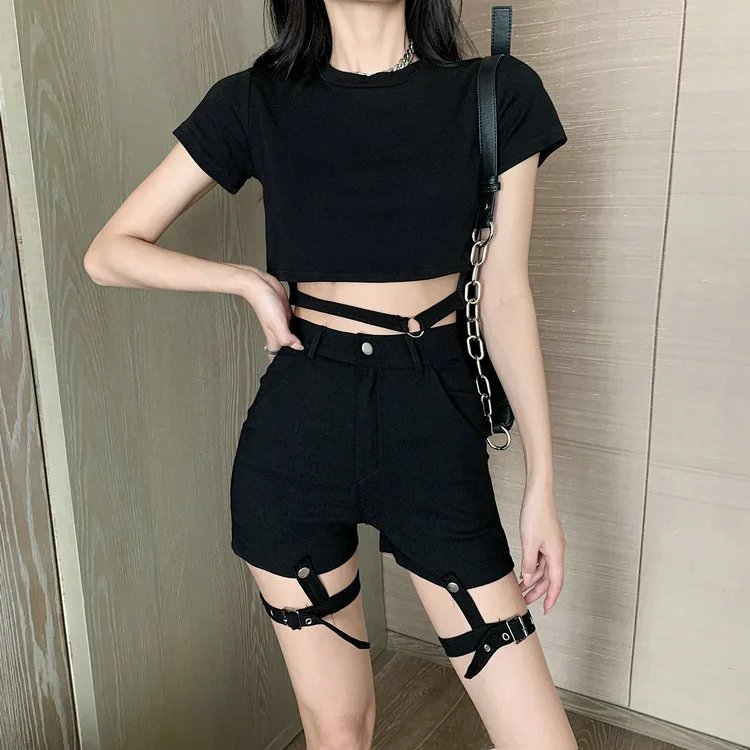 

Summer 2023 Removable Leggings Sexy Shorts for Women Slim Slim Body Bag Hip High Waist Jazz Dance Hot Pants for Women