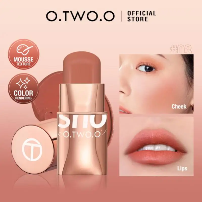 

Blush Various Occasions Eye-shadow Full Color Lip Makeup Natural Blush Stick Blusher Cosmetology Stick Soft Mist Sexy Blusher