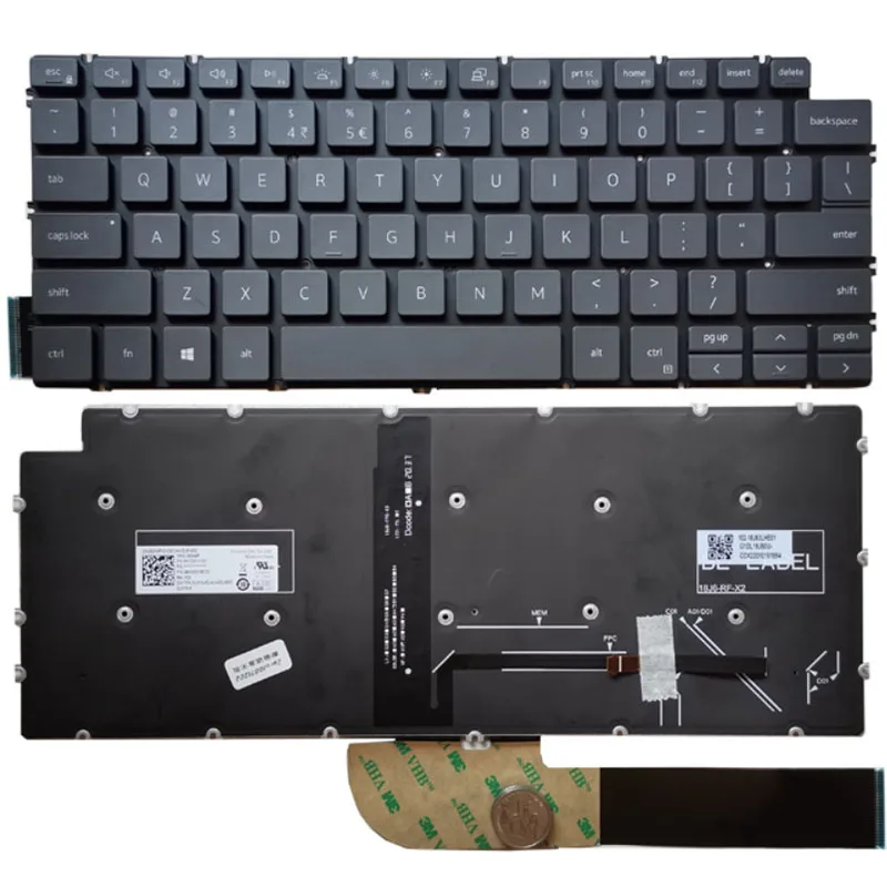 Клавиатура для ноутбука Dell Inspiron 14-7491 7490 5490 5493 13-5498 13-7391 5390 5391 Vostro 3590 - купить по