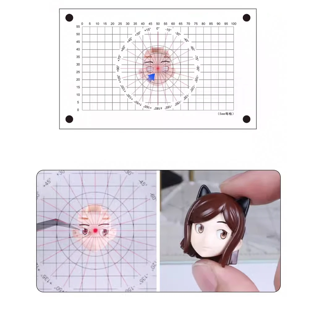 Наклейка Ustar помогающий локатор линейка для выравнивания позиционирования