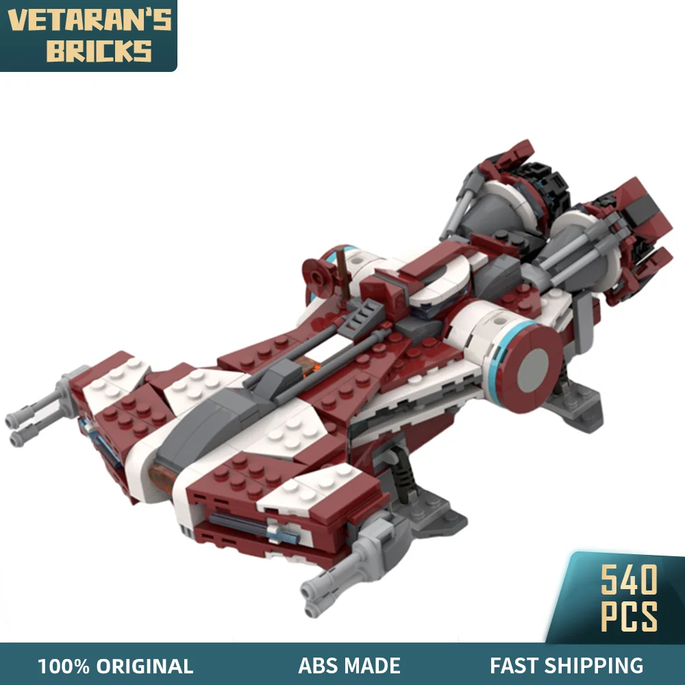 

MOC Star Ship Wars Defender-Class Cruiser Sapce Shuttle Battleship Constructor Bricks Set Children Toys for Boys Building Blocks