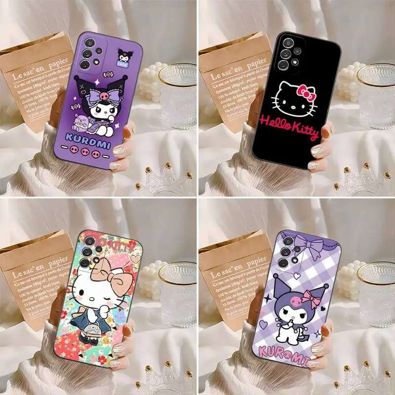 

Sanrio Hello Kitty Phone Case For Samsung A80 A32 A40 A42 A51 A70 A71 A72 4G 5G A91 A21 A22 A30 A20 A31 A50 S10lite2020 S Funda