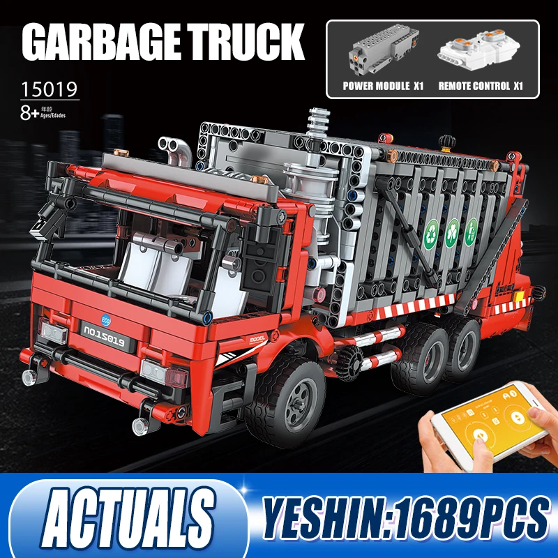 

Городской высокотехнологичный кран, эвакуатор, трейлер, экскаватор, кран, Радиоуправляемый автомобиль, игрушки, приложение, моторизованный...