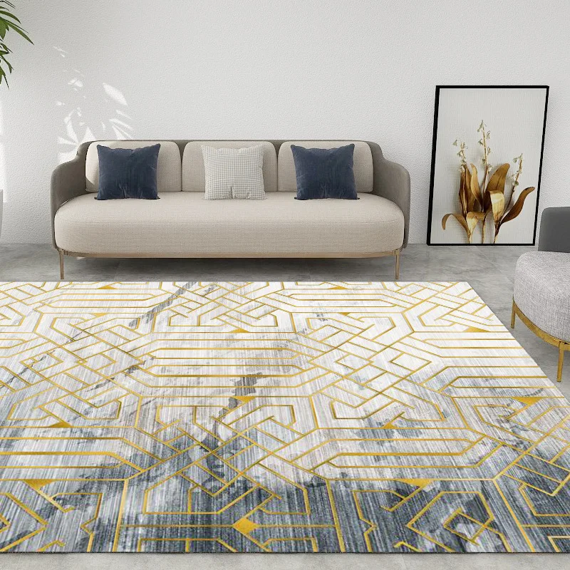 

Декоративный ковер для большой комнаты, современный элегантный ковер для гостиной, детской спальни, напольные коврики, большие размеры, ков...
