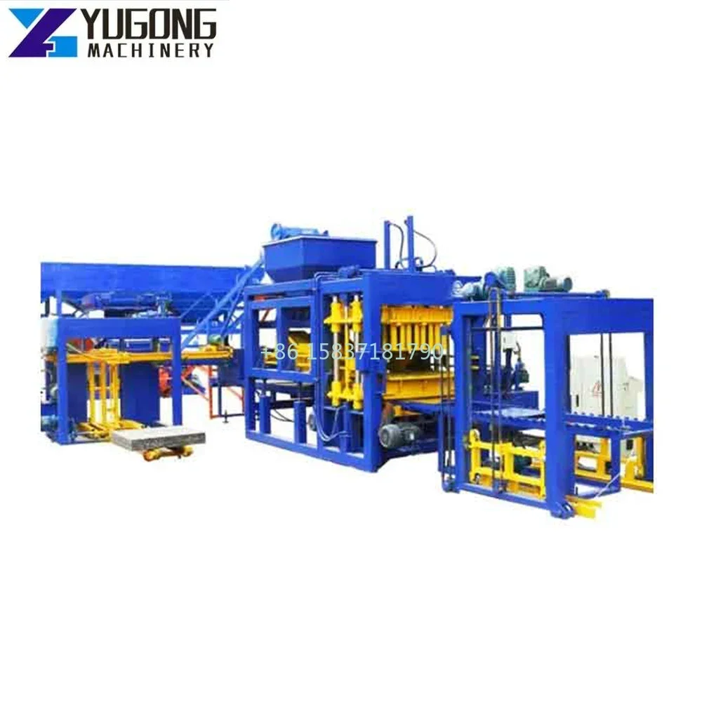 Высокоэффективная машина для производства бетонного кирпича Цена QT4-25