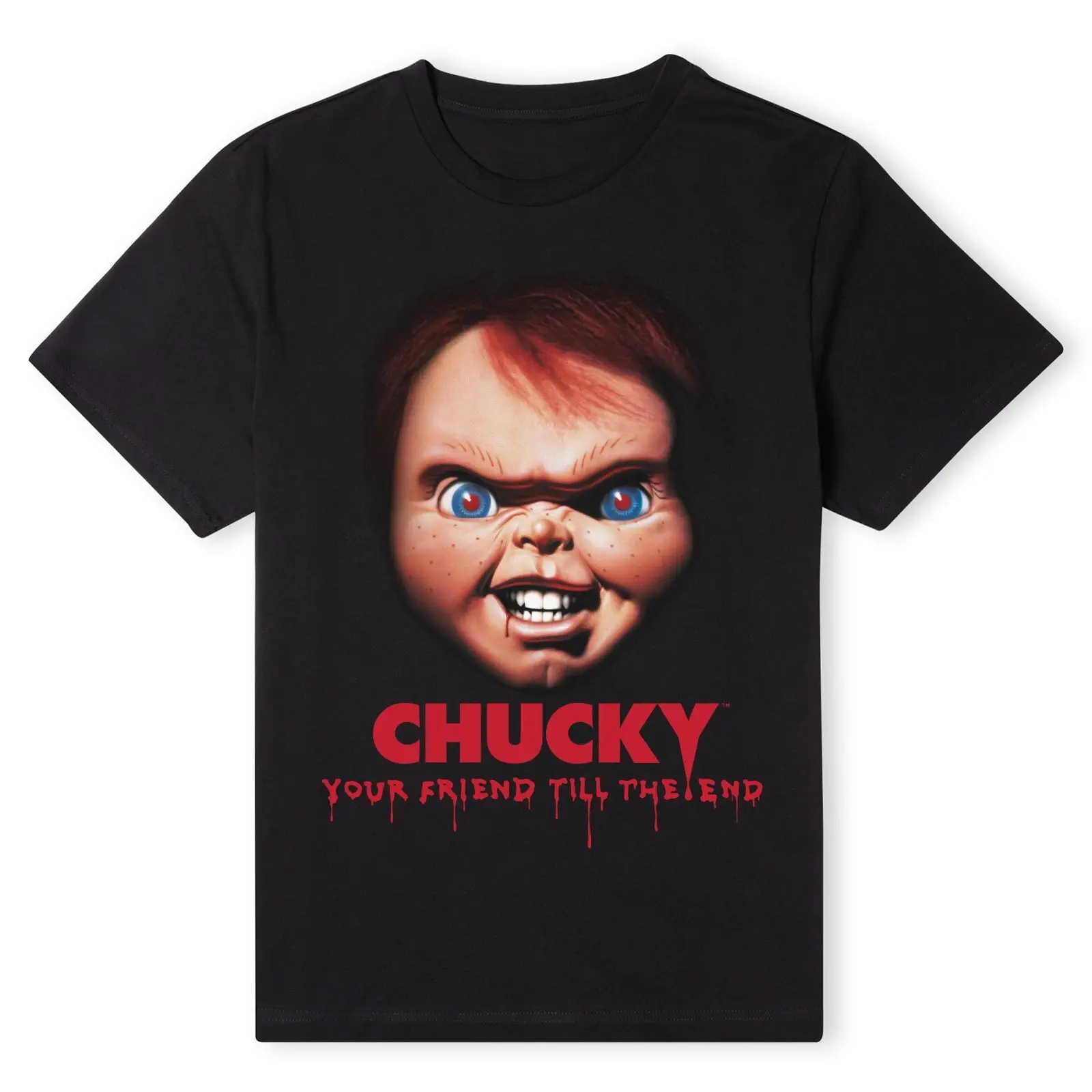 Официальная футболка Chucky Friends Till The End — черная