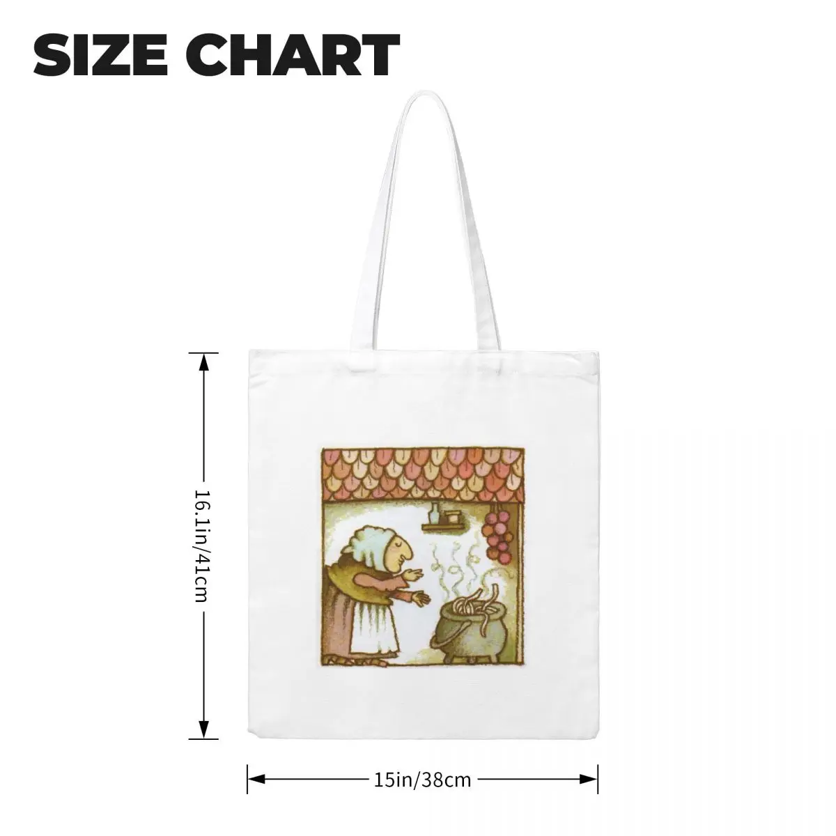 Портативные пакеты для покупок Strega Nona поцелуи макаронных изделий сумки завтрака