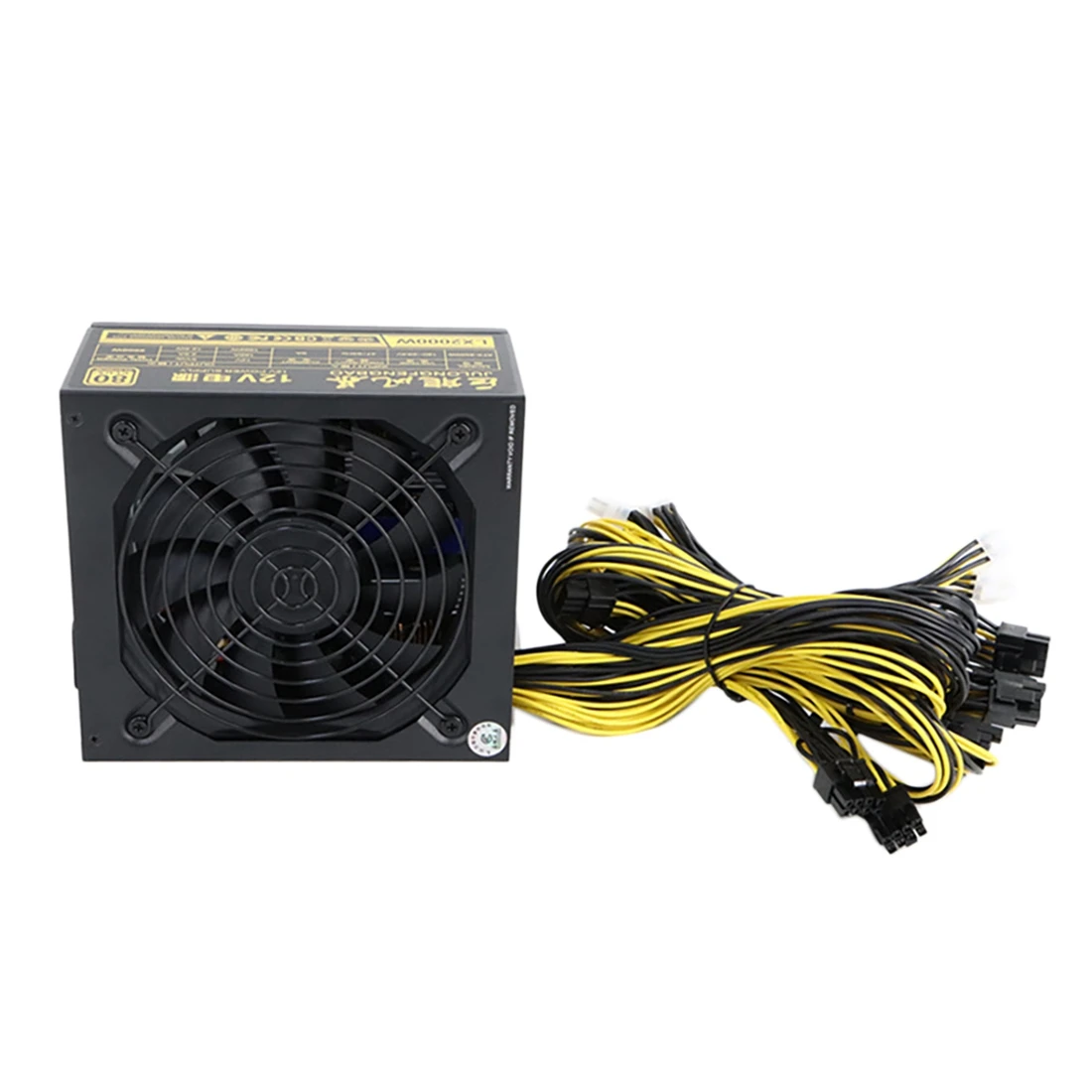 

2000W PC Power Supply 110V Support Eight Graphics Card Interface 4U Single Channel