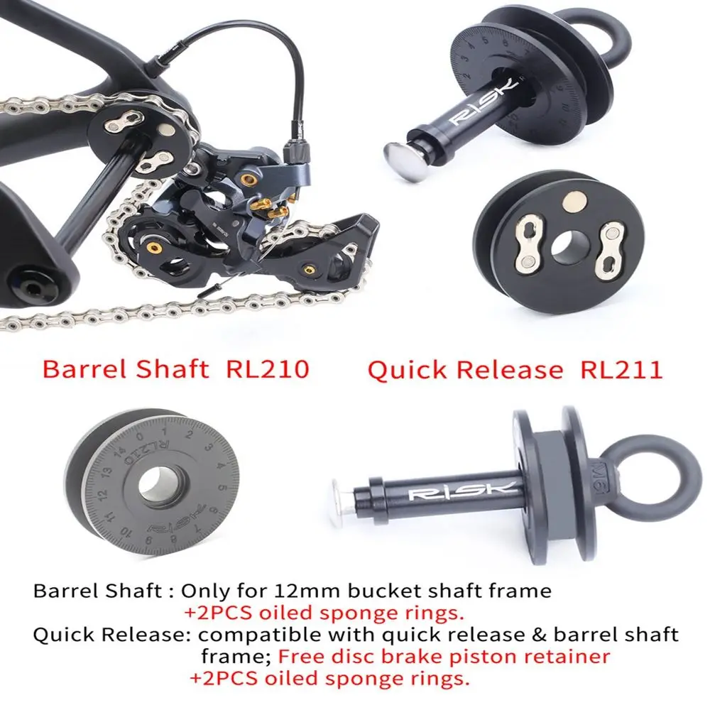 Держатель для чистки велосипедной цепи с быстроразъемным рычагом ствола/ведра 12