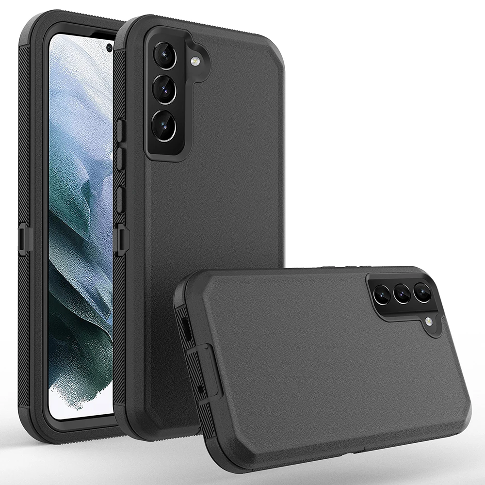 

360° Anti Falling Phone Case For Samsung S22 Ultra Case Black Galaxy S22 S22plus Hard Protection Cover