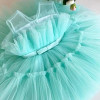 baby girl clothes kids wedding princess gown elegant flower girls dresses birthday dress tulle fashion evening party dresses