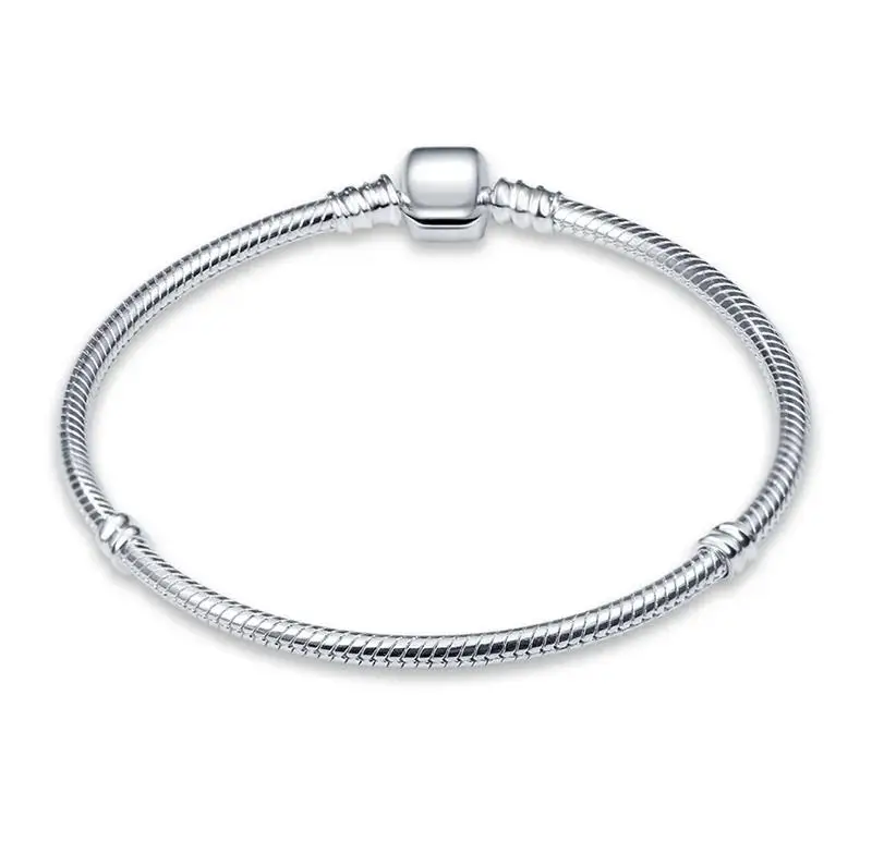 Модная цепочка из змеиной кости квадратные очаровательные бусины подходят для