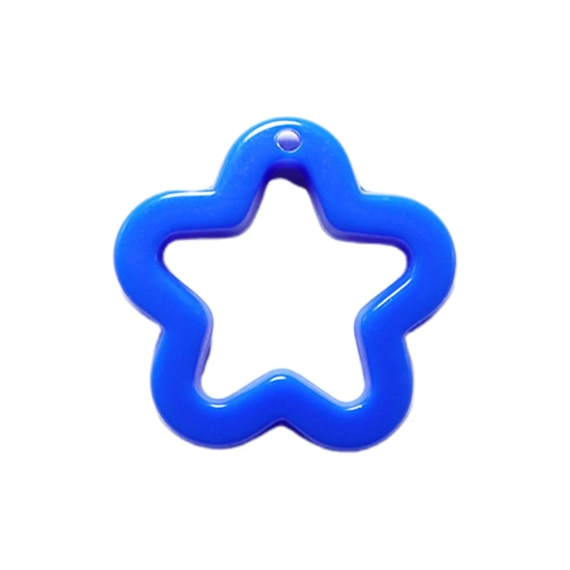 

20 цветов, акриловые подвески в виде звезд, ювелирные изделия «сделай сам», подвески для браслета, ожерелья 57BD