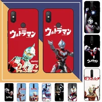 bandai japanese cartoon hero ultraman phone case for redmi note 8 7 9 4 6 pro max t x 5a 3 10 lite pro