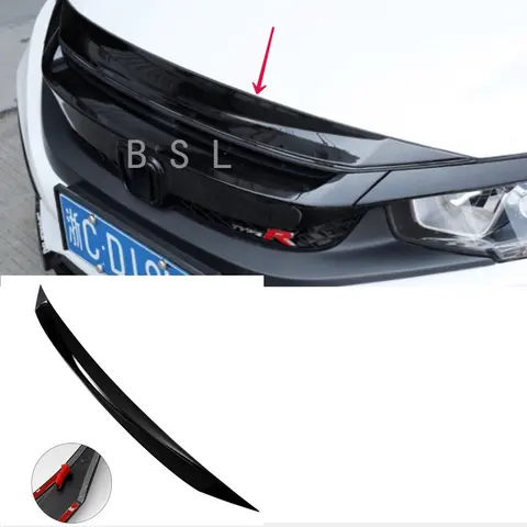 Для 2016-2020 Honda Civic 10 поколения Автомобильная крышка капота двигателя крышка отделка стикер аксессуары