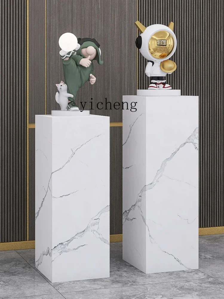 ZWS матовая Ремесленная скульптура орнамент базовая каменная плита стол простая