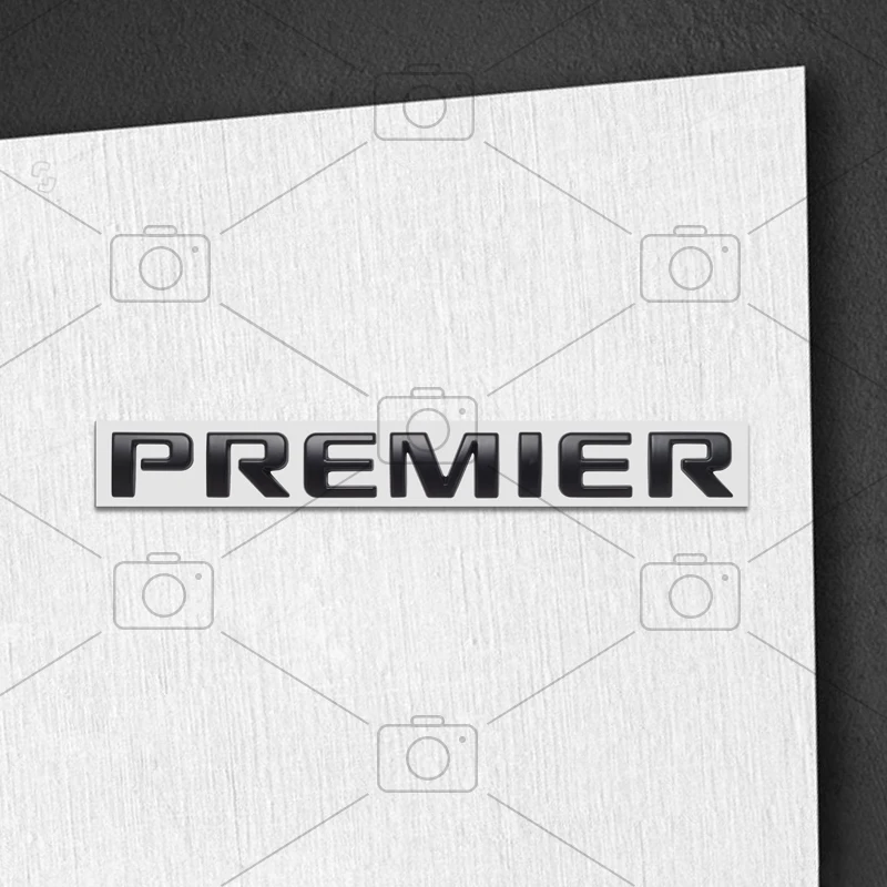 

Металлический кузов автомобиля Premier Logo, наклейки с буквами, Стайлинг, значок, эмблемы на багажник, наклейка для Chevrolet Blazer Traverse Trailblazer Malibu