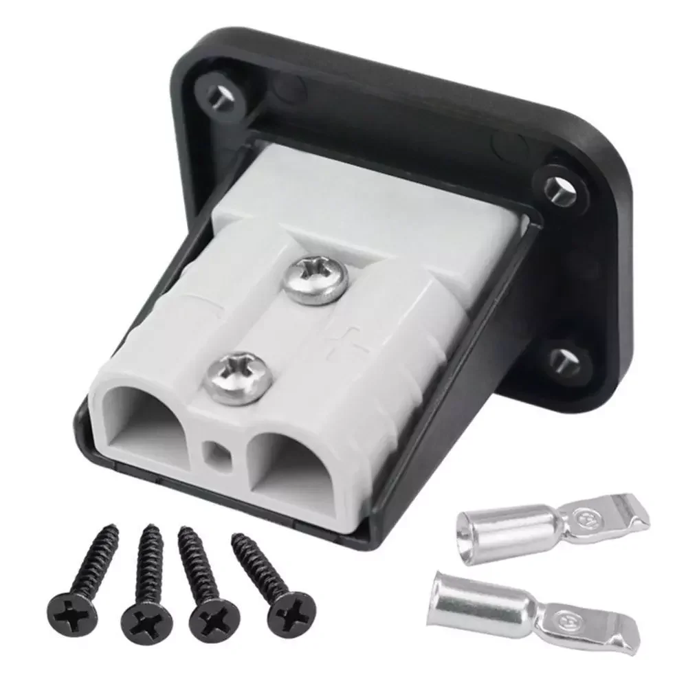 

Mount 50 Amp Anderson Plug Mounting Bracket Panel Cover for Caravan Camper Boat Truck