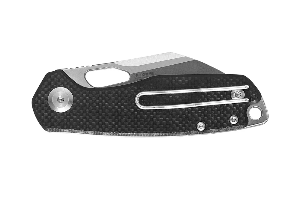 Фото 60HRC FBKNIFE FH924 Маленький карманный нож D2 Лезвие G10 или ручка из углеродного волокна EDC Открытый инструмент Складной нож для выживания №1